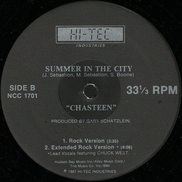 Chasteen - Summer In The City (NM or M-) (Vinyl LP)
