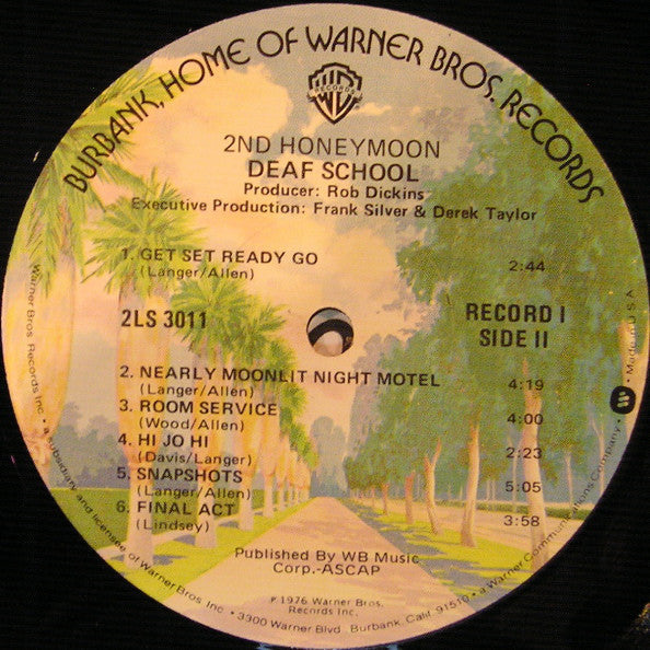 Deaf School - 2nd Honeymoon / Don't Stop The World (VG+) (Vinyl LP)