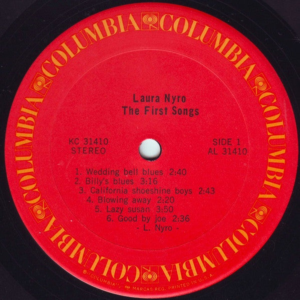 Nyro, Laura - The First Songs (Vinyl, G+) (Vinyl LP)