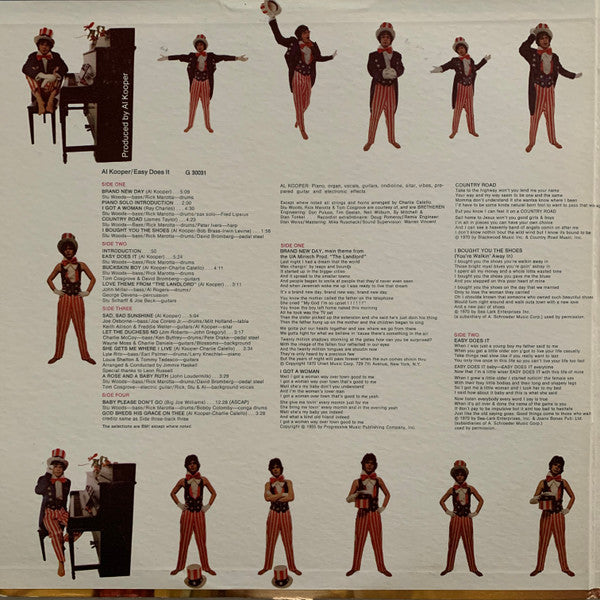 Kooper, Al - Easy Does It (VG) (Vinyl LP)