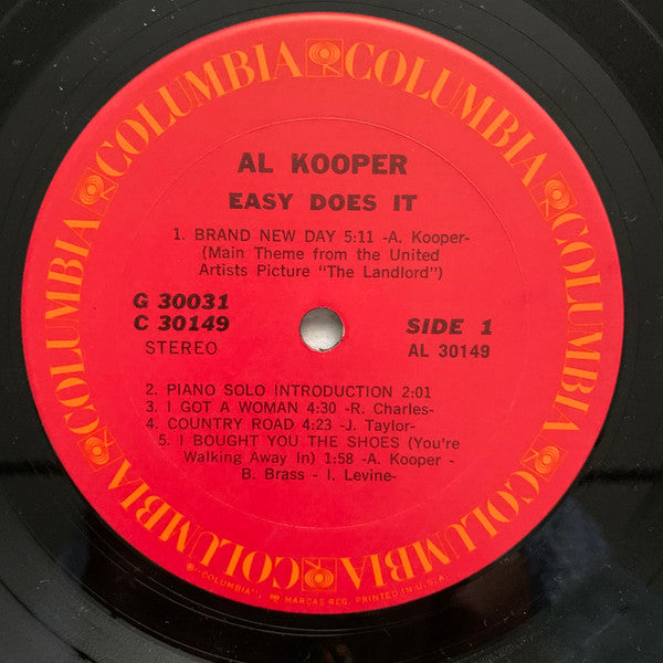 Kooper, Al - Easy Does It (VG) (Vinyl LP)