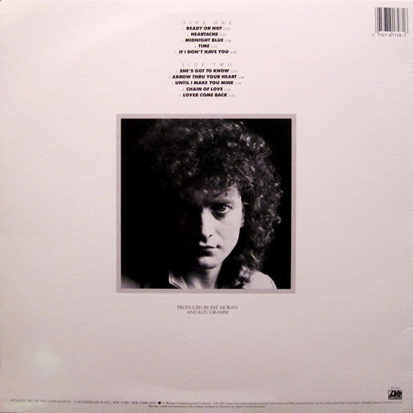 Gramm, Lou - Ready Or Not (VG+) (Vinyl LP)