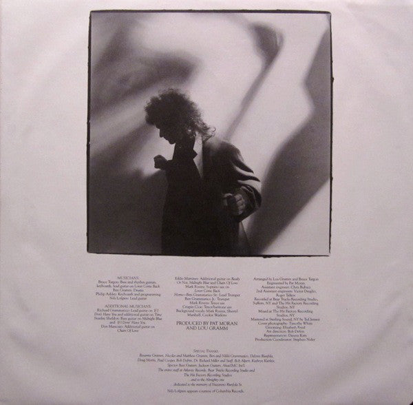 Gramm, Lou - Ready Or Not (VG+) (Vinyl LP)