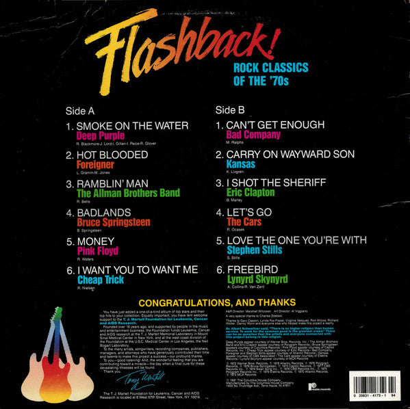 Various - Flashback Rock Classics Of The 70's (Vinyl, M) (Vinyl LP)