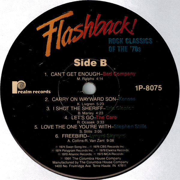 Various - Flashback Rock Classics Of The 70's (Vinyl, M) (Vinyl LP)