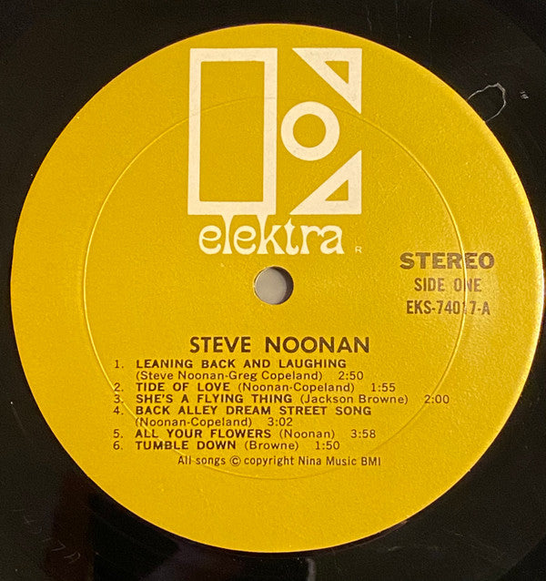 Noonan, Steve  - Steve Noonan (VG) (Vinyl LP)