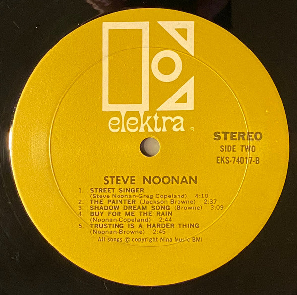 Noonan, Steve  - Steve Noonan (VG) (Vinyl LP)