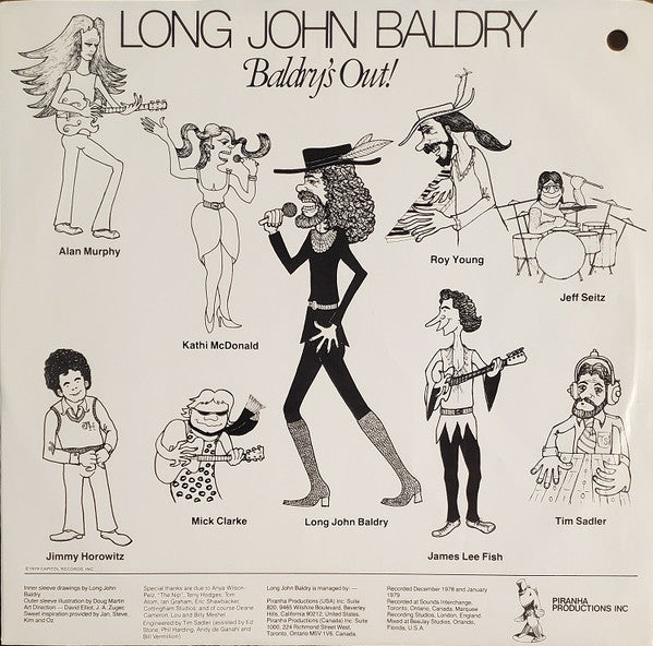 Baldry, Long John - Baldry's Out! (VG+) (Vinyl LP)