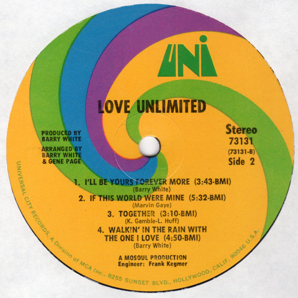 Love Unlimited - From A Girl's Point Of View We Give To You... Love Unlimited (VG) (Vinyl LP)