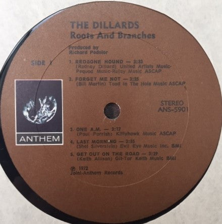 Dillards - Roots And Branches (VG) (Vinyl LP)