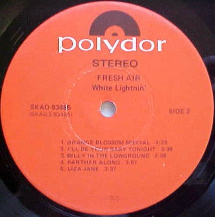 White Lightnin' - Fresh Air (VG) (Vinyl LP)