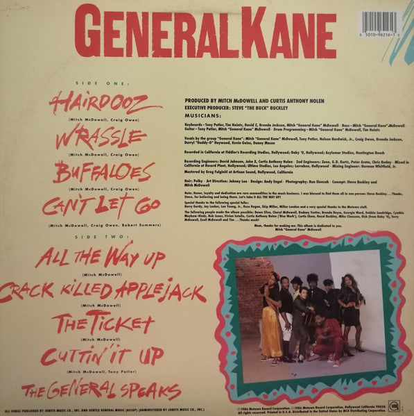 General Kane - In Full Chill (VG+) (Vinyl LP)