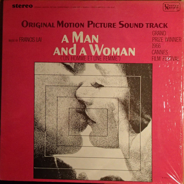 A Man And A Woman ("Un Homme Et Une Femme") Original Motion Picture Soundtrack Grand Prize Winner 1966 Cannes Film Festival (VG+) (Vinyl LP)