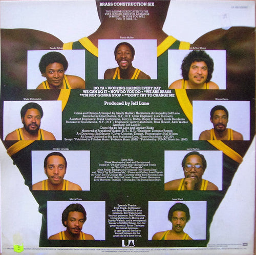 Brass Construction - Brass Construction 6 (VG+) (Vinyl LP)