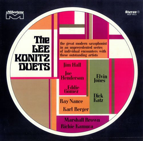Konitz, Lee - The Lee Konitz Duets (VG+) (Vinyl LP)