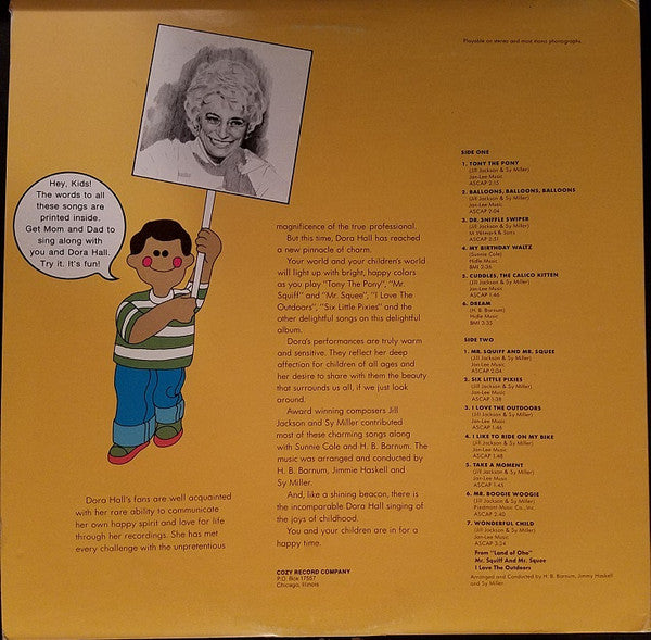 Hall, Dora - Children For Dora Hall (NM or M-) (Vinyl LP)
