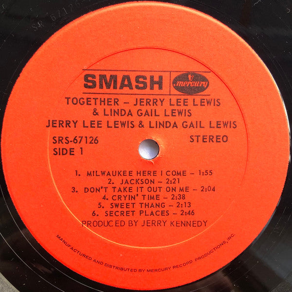 Lewis, Jerry Lee & Linda Gail Lewis - Together (VG) (Vinyl LP)