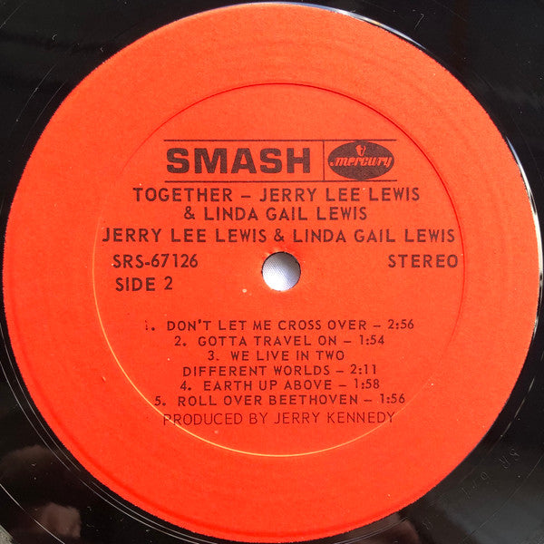 Lewis, Jerry Lee & Linda Gail Lewis - Together (VG) (Vinyl LP)