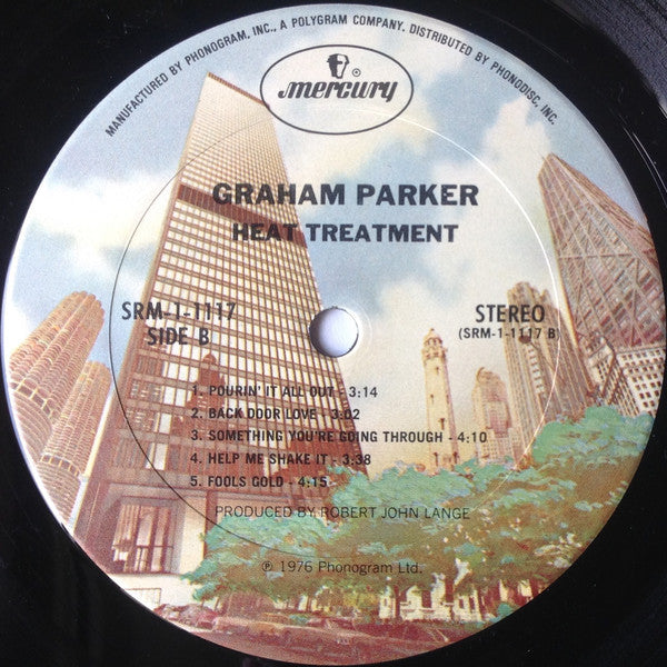 Parker, Graham And The Rumour - Heat Treatment (VG) (Vinyl LP)