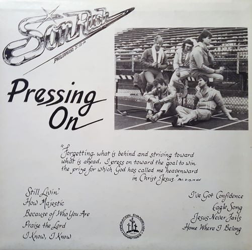 Son Rush - Pressing On (VG+) (Vinyl LP)