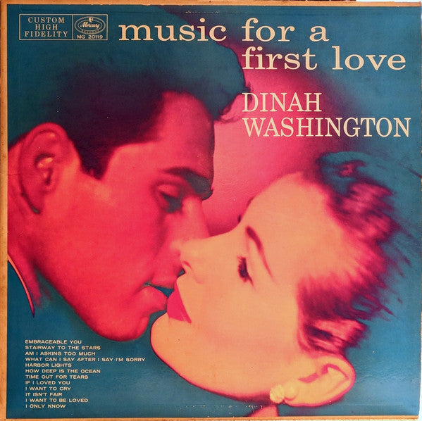 Washington, Dinah - Music For A First Love (Vinyl, VG+) (Vinyl LP)