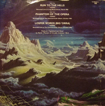 Iron Maiden - Run To The Hills (Live) (Vinyl, M) (Vinyl LP)