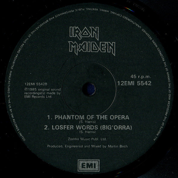 Iron Maiden - Run To The Hills (Live) (Vinyl, M) (Vinyl LP)