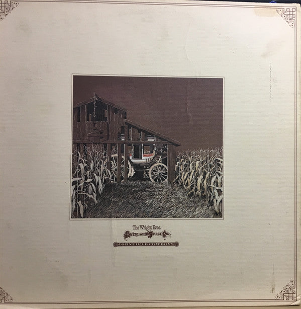 Wright Brothers Overland Stage Company - Cornfield Cowboys (VG+) (Vinyl LP)