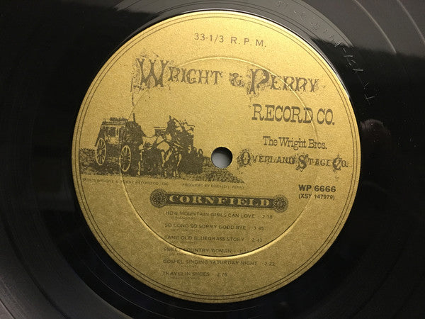 Wright Brothers Overland Stage Company - Cornfield Cowboys (VG) (Vinyl LP)