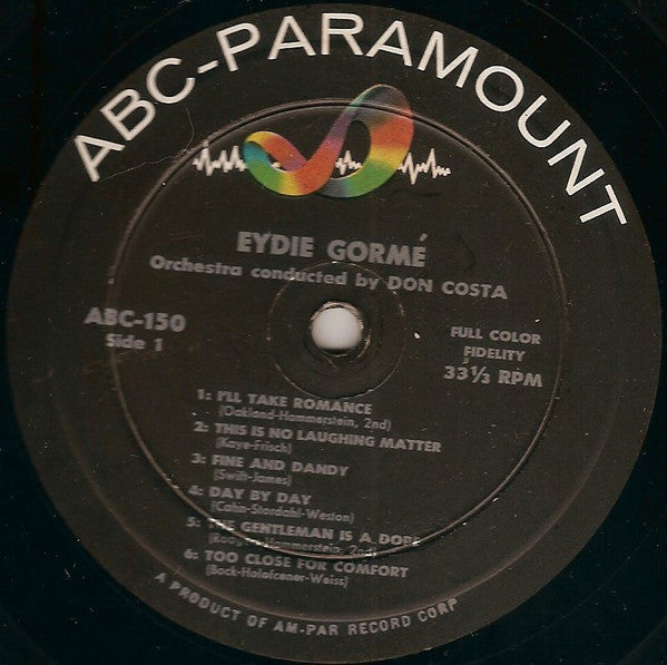 Gorme, Eydie - Eydie Gormé (VG+) (Vinyl LP)
