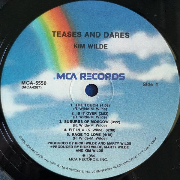Wilde, Kim - Teases & Dares (VG+) (Vinyl LP)