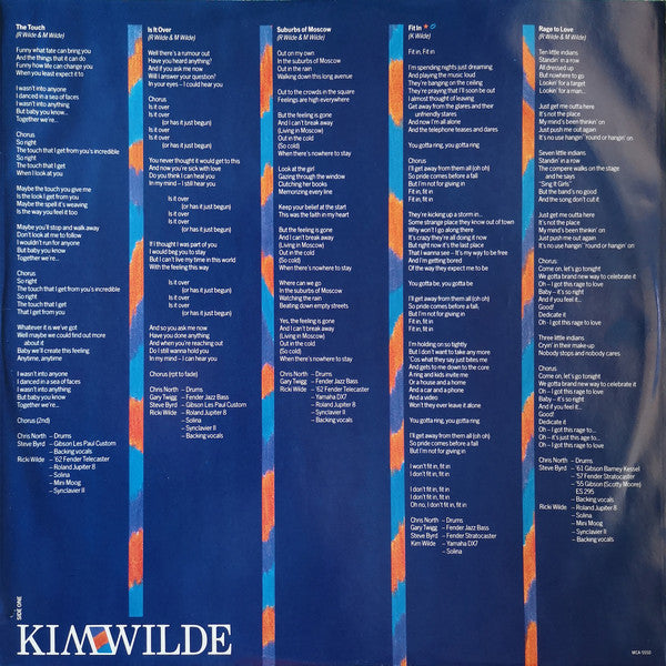 Wilde, Kim - Teases & Dares (VG+) (Vinyl LP)