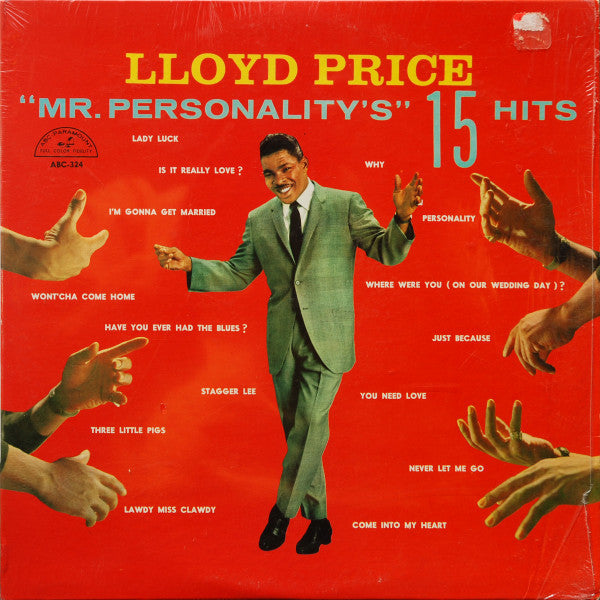 Price, Lloyd - "Mr Personality's" 15 Hits (VG) (Vinyl LP)
