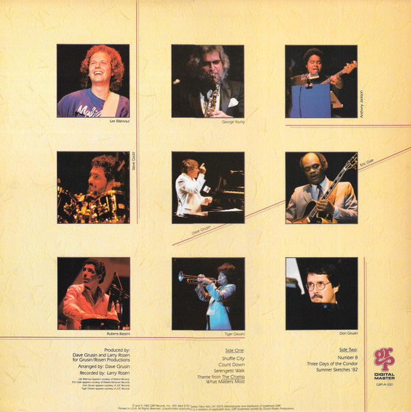 Grusin, Dave And The N.Y. / L.A. Dream Band - Dave Grusin And The N.Y. / L.A. Dream Band (VG+) (Vinyl LP)