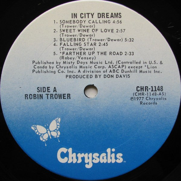 Trower, Robin - In City Dreams (VG+) (Vinyl LP)