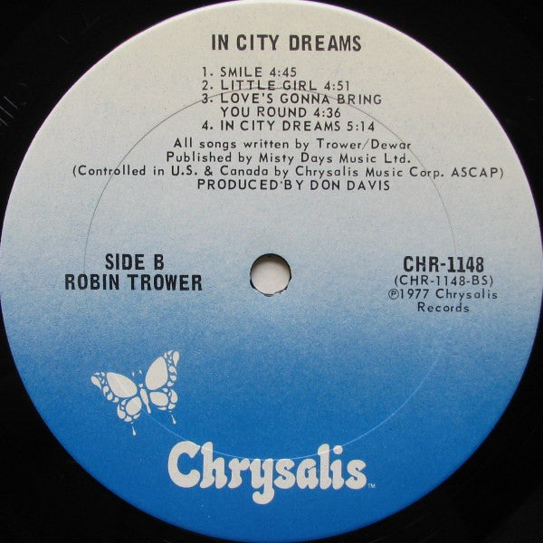 Trower, Robin - In City Dreams (VG+) (Vinyl LP)