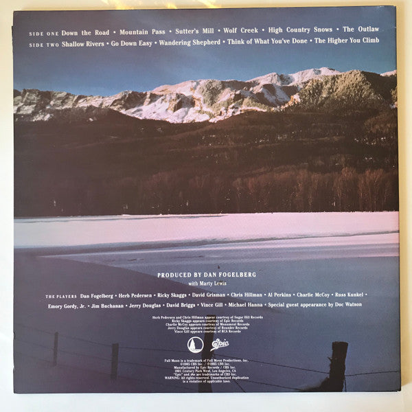 Fogelberg, Dan - High Country Snows (Vinyl, VG+) (Vinyl LP)