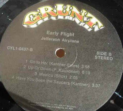 Jefferson Airplane - Early Flight (VG+) (Vinyl LP)