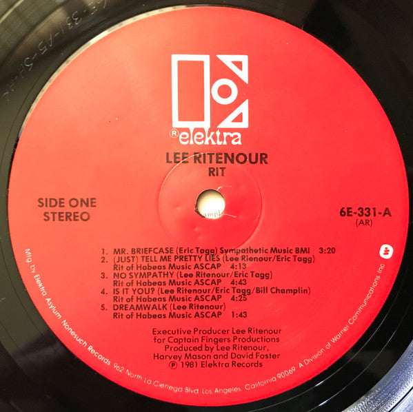 Ritenour, Lee - Rit (Vinyl, VG) (Vinyl LP)