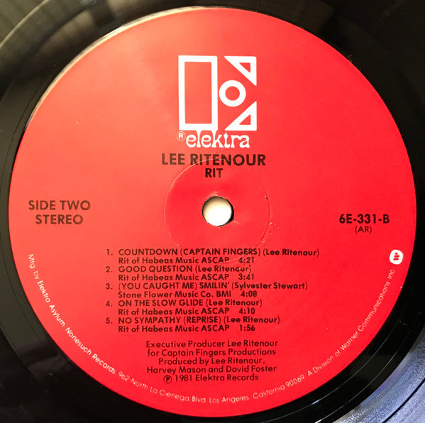Ritenour, Lee - Rit (Vinyl, VG) (Vinyl LP)