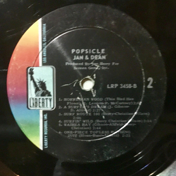 Jan & Dean - Popsicle (Vinyl, VG+) (Vinyl LP)