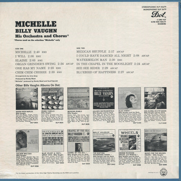 Vaughn, Billy - Michelle (VG) (Vinyl LP)