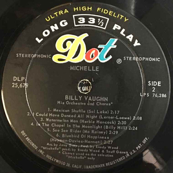 Vaughn, Billy - Michelle (VG) (Vinyl LP)