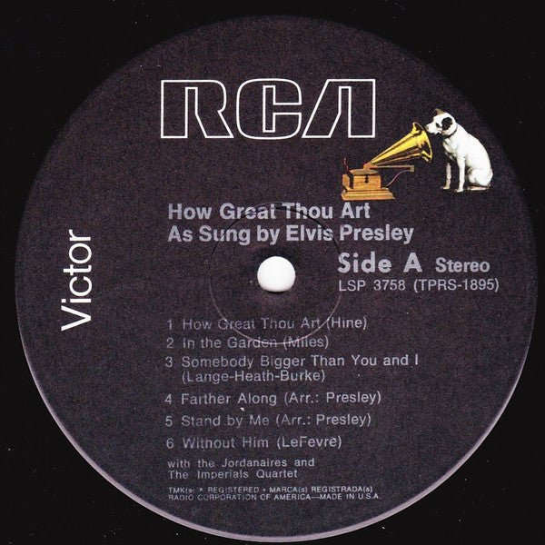 Elvis - How Great Thou Art (Vinyl, VG) (Vinyl LP)