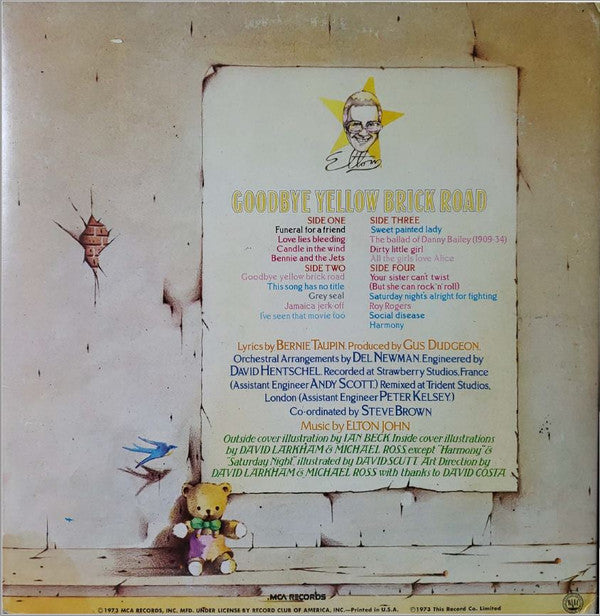 John, Elton - Goodbye Yellow Brick Road (Vinyl, VG+) (Vinyl LP)