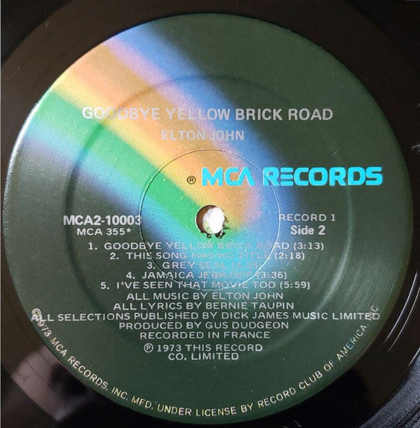 John, Elton - Goodbye Yellow Brick Road (Vinyl, VG+) (Vinyl LP)