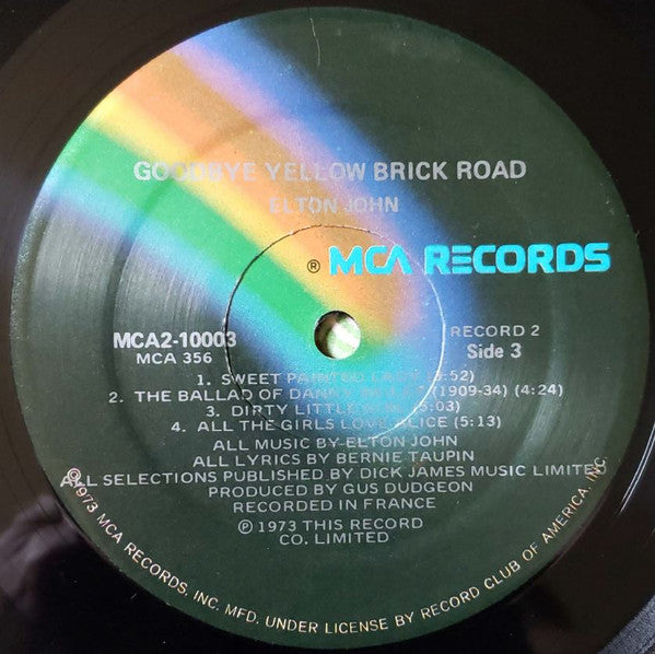 John, Elton - Goodbye Yellow Brick Road (Vinyl, VG+) (Vinyl LP)