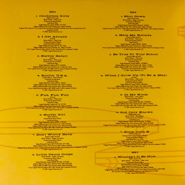 Beach Boys - Sounds Of Summer (The Very Best Of The Beach Boys) (Vinyl, NM or M-) (Vinyl LP)
