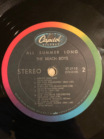 Beach Boys - All Summer Long (Vinyl, VG+) (Vinyl LP)