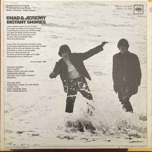 Chad & Jeremy - Distant Shores (Vinyl, VG) (Vinyl LP)